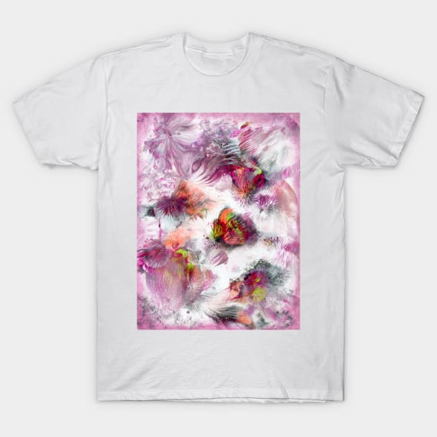 Pink splash T-Shirt by Vita Schagen